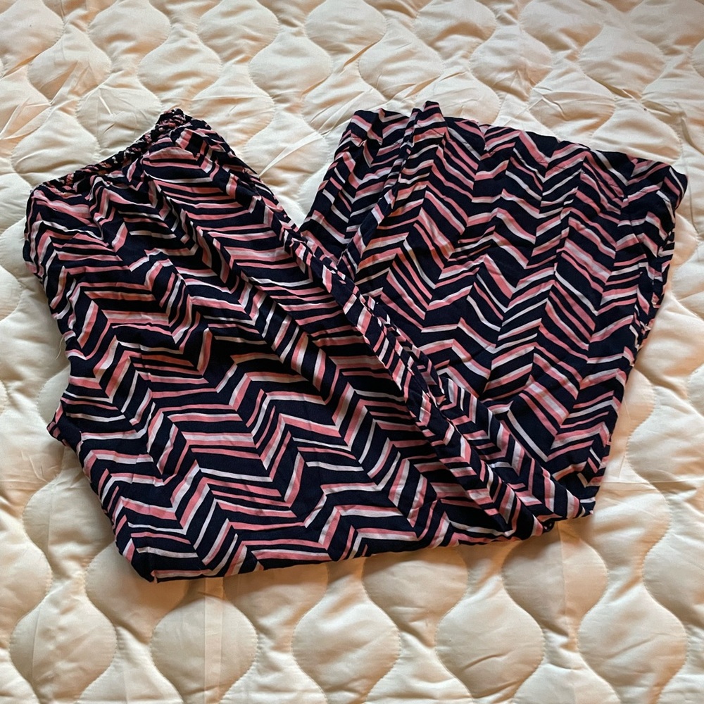 HAZEL womens flowing pants size large